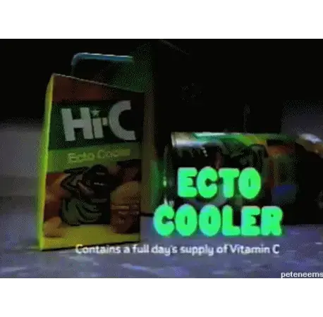 Ecto Cooler ad